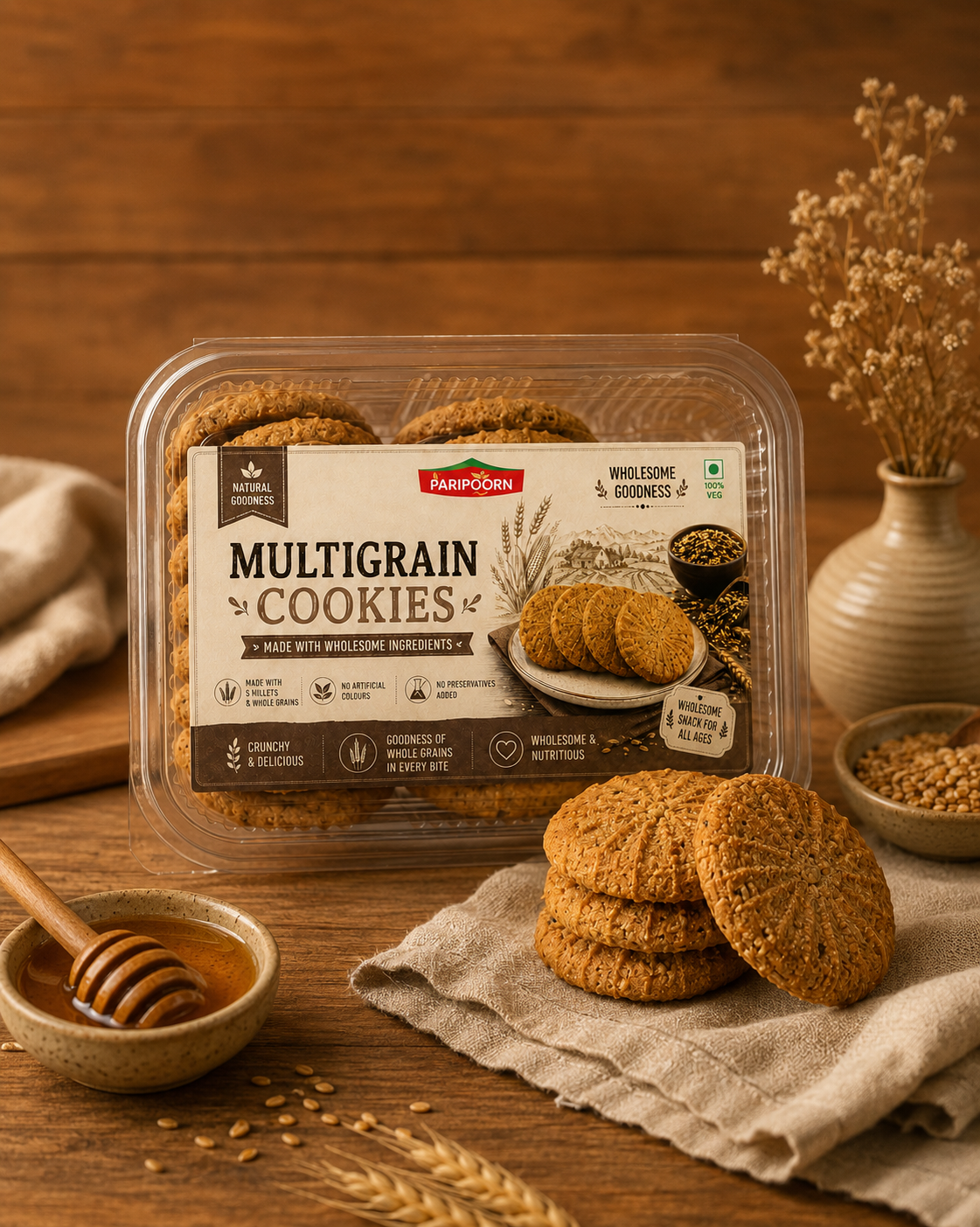 Multigrain Cookies