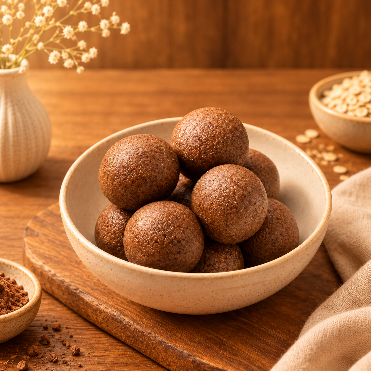 Ragi Laddu with Pure Desi Ghee - Image 3